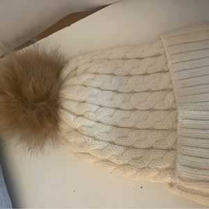Amazon white beanie